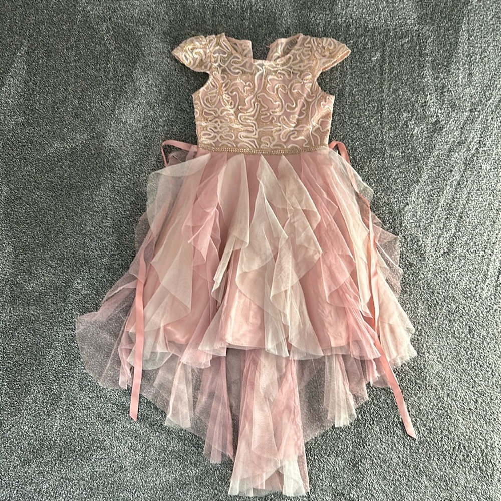 Beautiful pink mermaid dress